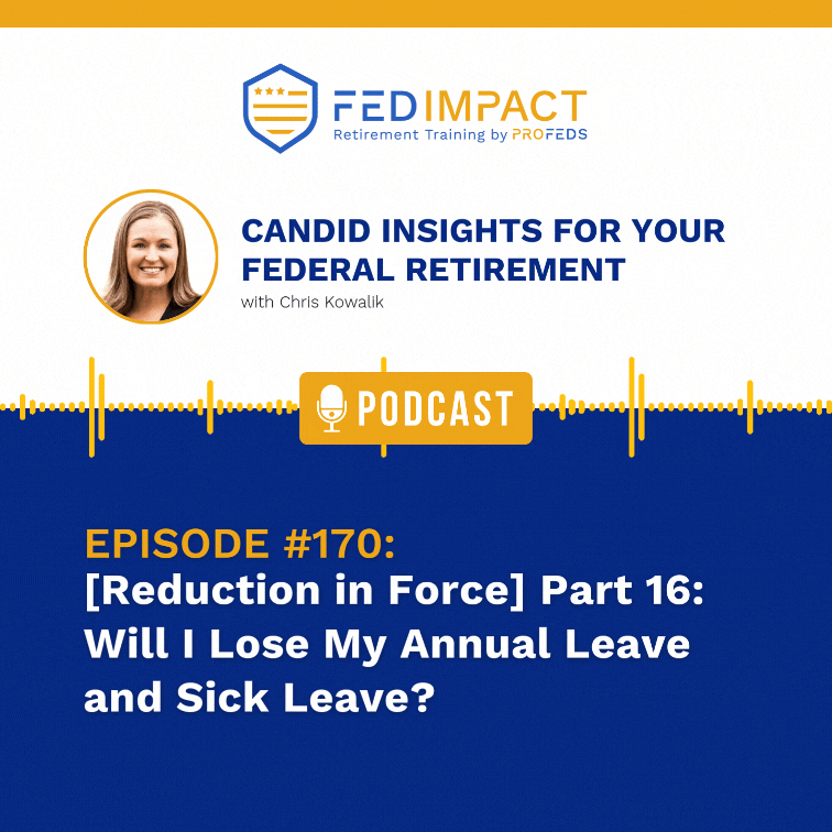 Reduction in Force Annual Leave